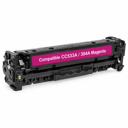 HP CC533A purpurový kompatibilný toner