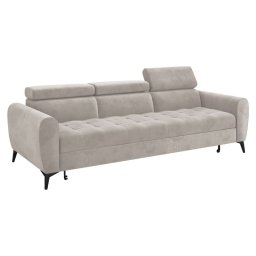 Kondela Rozkladací 3-sed, béžová Taupe látka, BARELO