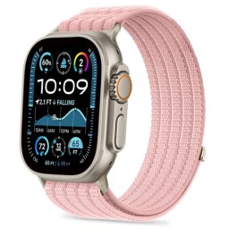 Tech-Protect Nylon Sport remienok na Apple Watch (44 / 45 / 46 / 49mm), pink