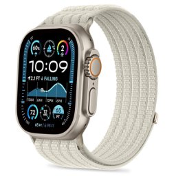 Tech-Protect Nylon Sport remienok na Apple Watch (44 / 45 / 46 / 49mm), starlight
