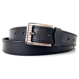 Elegantný čierny opasok