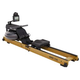 MAXXUS Veslovací trenažér, vodný, drevo, nosnosť 150 kg