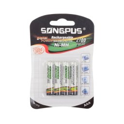 Nabíjací Batérie R3 AAA 2700 mAh 4ks