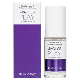 Mixgliss Play - stimulan lubrikan gl na bod G pre eny, bez vne (30 ml)