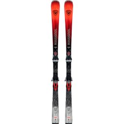 Rossignol set Hero Carve Ti Konect + Nx 12 Konect Gw B80/Rappy01+Fcpcn01 silver red 26/27 Velikost: 162