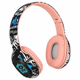 MG Pure Bass P95 bezdrôtové slúchadlá, ružové / čierne
