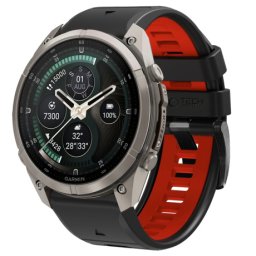 Tech-Protect IconBand remienok Garmin QuickFit 22mm, black / red