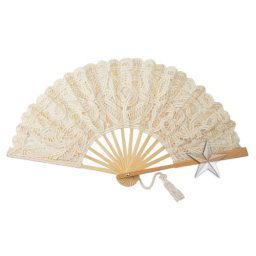 New! Lace Bridal Fans