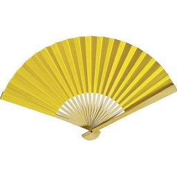 CLEARANCE SALE - Yellow Paper Fans