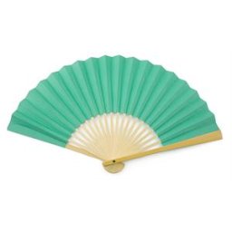 Tiffany Blue Paper Hand Fan