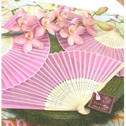 Silk Wedding Fans