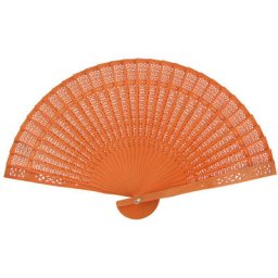 Orange Sandalwood Fans