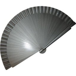 Plain Silver Fans