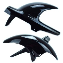 Yamaha FZS600 Fazer (98-01) Rear Hugger: Gloss Black 07214B