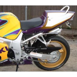 Suzuki GSXR600 (00-03) Rear Hugger: Gloss Black 07010B