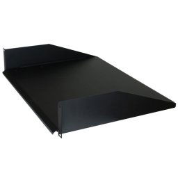2u Sliding Rack Shelf Black R1194/2uk-sl