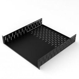 4u Clamping Rack Shelf, 500mm/19.69 Deep, R1297-500/4uk