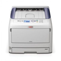 44705914 OKI C822N C822 A3 A4 Network USB Desktop Colour LED Laser Printer - Refurbished with 3 months RTB warranty