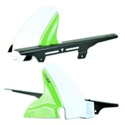 Kawasaki Z900RS (18+) Rear Hugger: Vintage Lime Green and Pearl Stardust White E7303S68-VI