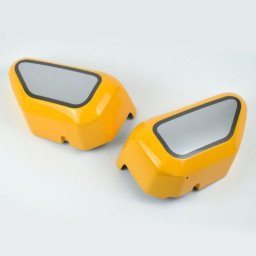 Honda Monkey 125 (18+) Infill Panels: Yellow / Silver 21275F