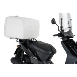 Mega-Box Top Box with Lock 100L White M2328B