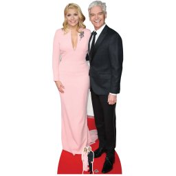 Holly Willoughby & Phillip Schofield (Television Presenters) Lifesize + Mini Cardboard Cutout / Standee