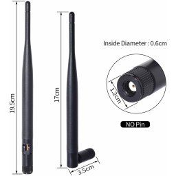 Large Gain 6dbi RP-SMA Female WIFI 2.4GHZ 5GHZ 4G 5G MIMO Router Aerial Ant