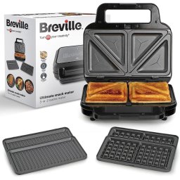 Breville VST098 Panini Press Toastie/Sandwich/Waffle Maker