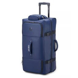 Delsey 28.7" (73cm) Wheeled Waterproof Duffel Bag Travel Luggage Blue