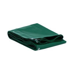 Tarpaulin - with eyelets - 500 x 400 cm - PVC - 650 g/m²