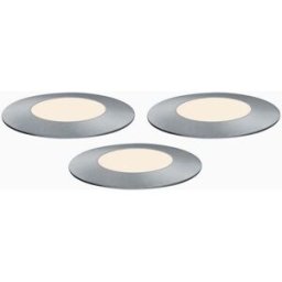 Paulmann - Plug & Shine Outdoor Mini Recessed Floor Spotlight Expansion Set in Silver