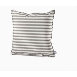 Extreme Lounging Outdoor Pencil Stripe B-Cushion in Silver Grey