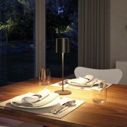 Paulmann - Tuni 2.8W LED Mobile Table Lamp in Black Matt