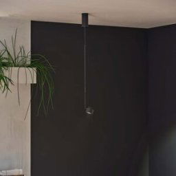 Paulmann - Puric Pane 9.5W LED Pendant Light with 3-Step Dim in Black