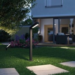Paulmann - Plug & Shine Outdoor Ito 6W LED Vertical Bollard in Anthracite