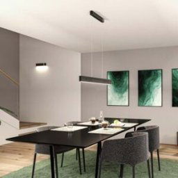 Paulmann - Jagun 28W LED Pendant Light with 3-Step-Dim in Anthracite