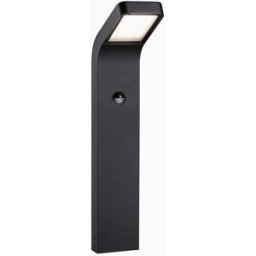 Paulmann - Outdoor Kulma 9W LED Bollard Light with Motion Detection in Anthracite