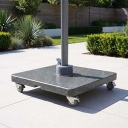 Harbour Lifestyle Granite 120kg Cantilever Parasol Base With Wheels