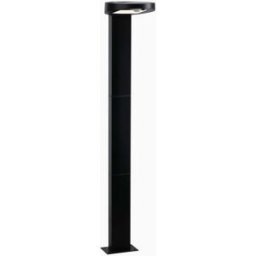 Paulmann - Outdoor Ryse 1.2W LED Solar Bollard Light with Motion Detection in Anthracite