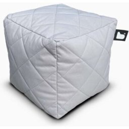 Extreme Lounging Outdoor Quilted B-Box in Silver Grey