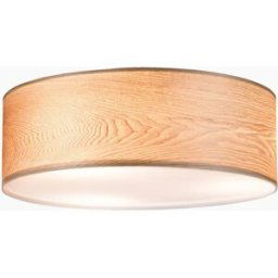 Paulmann - Liska 60W Dimmable Ceiling Light in Wood/Matt Copper