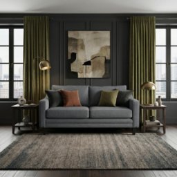 Sofa Style Wiltshire 2 Seat Sofa in Smoke Grey