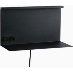 Paulmann - Jarina 7.5W LED Dimmable Wall Light with USB Port in Black Matt