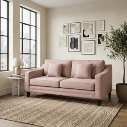 Sofa Style Wiltshire 2 Seat Sofa in Dusky Pink