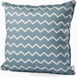Extreme Lounging Outdoor Zigzag B-Cushion in Sea Blue