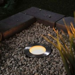 Paulmann - Plug & Shine Outdoor 5.2W LED Recessed Spotlight with Smart Home Zigbee 3.0 in Black