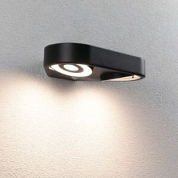 Paulmann - Outdoor Silma 15W LED Dual Output Wall Light with Motion Detection in Anthracite