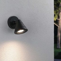 Paulmann - Outdoor Trian 35W LED Wall Light in Anthracite