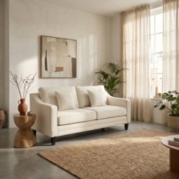 Sofa Style Wiltshire 2 Seat Sofa in Ivory