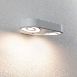 Paulmann - Outdoor Silma 15W LED Dual Output Wall Light with Motion Detection in White